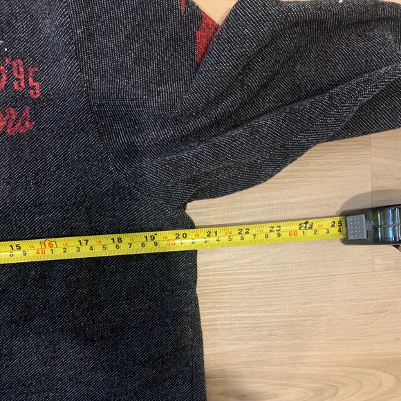 Men's '47 Toronto Raptors NBA '95 1/4 Button Sweater in a Size Large - Picture 4 of 5